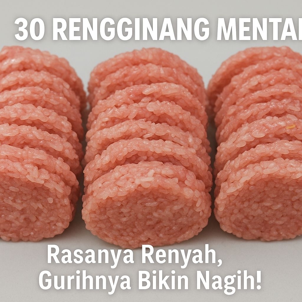 

Rengginang Terasi isi 30 pcs / Renyah & Gurih