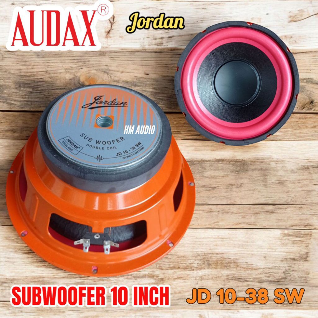 Subwoofer 10 inch Audax Jordan JD 10-38 SW Double Voice coil