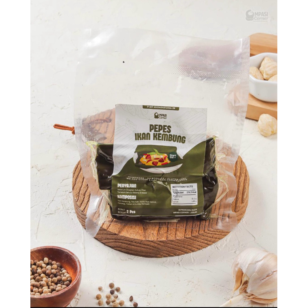 Pepes Ikan Kembung - Mpasi Corner