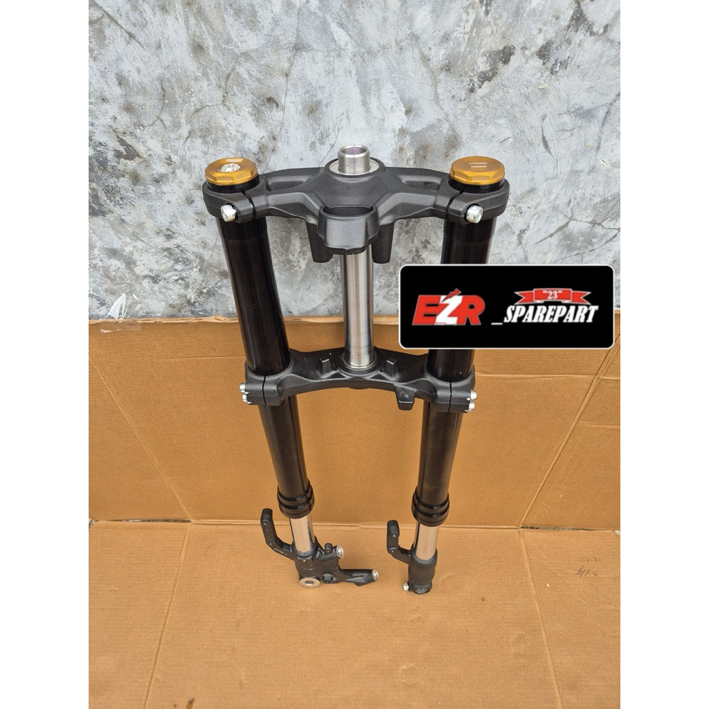 SHOCK DEPAN KAWASAKI ZX-25RR Preeload K239 Original