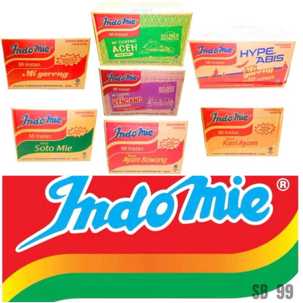 

INDOMIE ALL VARIAN 1 DUS ISI 40PCS