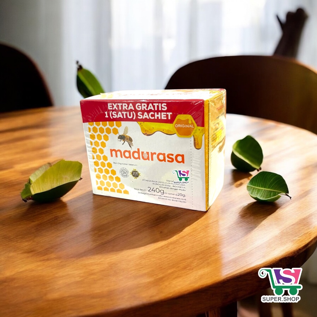 

Madurasa Minuman Madu BOX (isi 12 sachet)