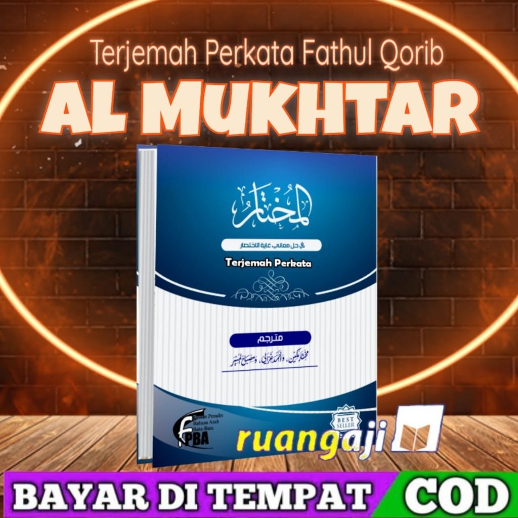 Terjemah Fathul Qorib Perkata Al Mukhtar Fathul Qarib Makana lengkap