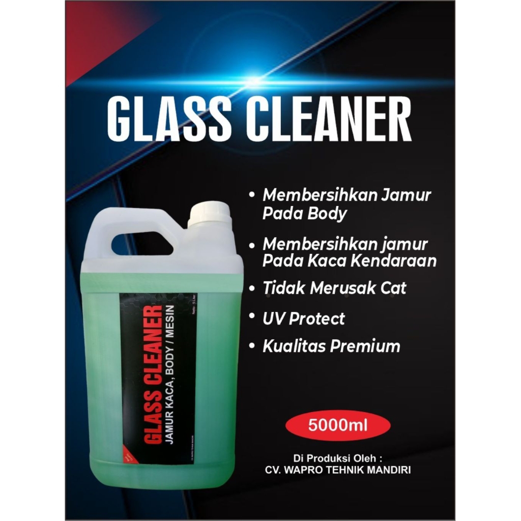 Obat jamur kaca dan body mobil 5 Liter