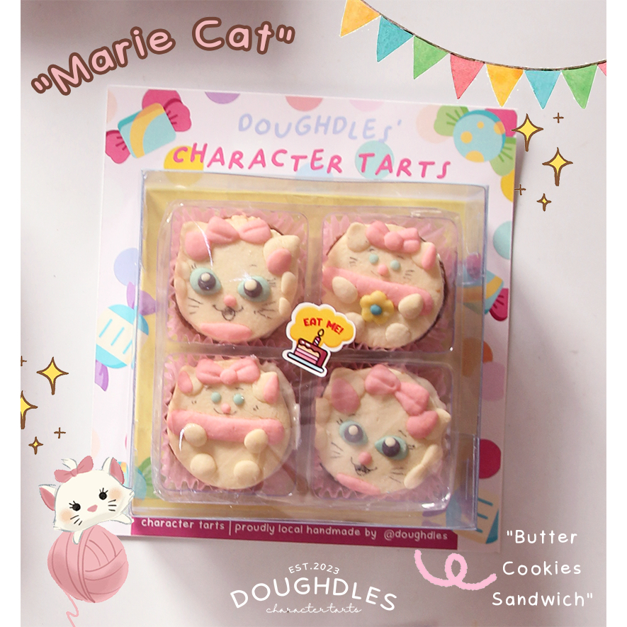 

Kukis Karakter Butter Cookies Sandwich MARIE CAT
