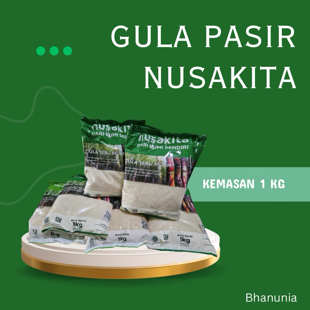 

GULA PASIR NUSAKITA 1kg