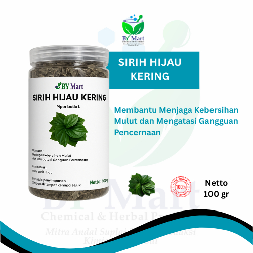 

BY KIMIA & HERBAL - Sirih Hijau Kering / Obat Herbal Menjaga Kesehatan Gigi
