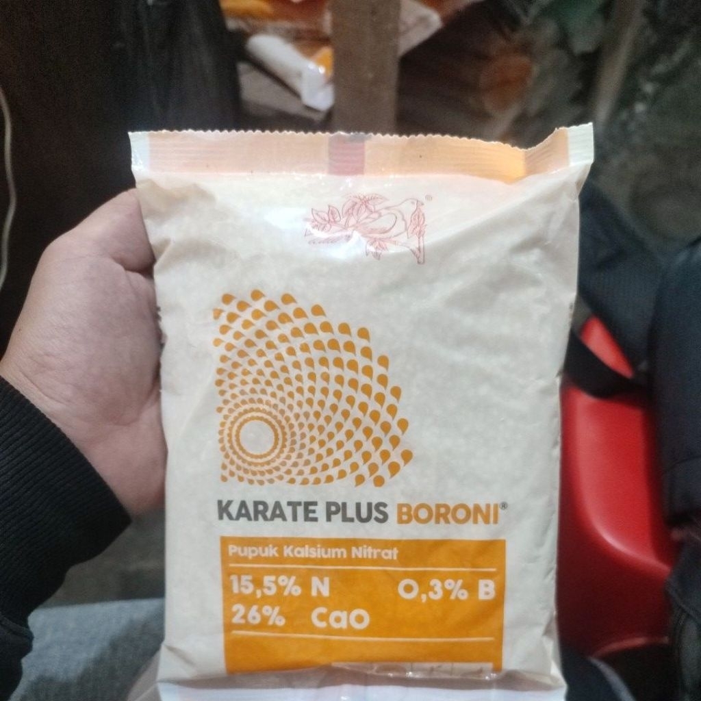 Pupuk KARATE BORONI 1 kg, pupuk kalsium nitrat plus boron