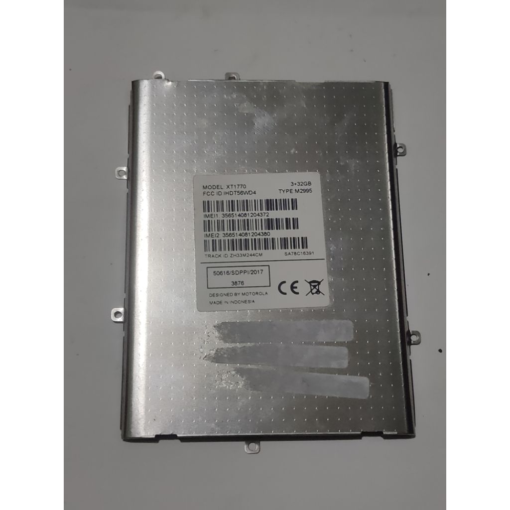 tutup batre moto motorola E4 plus xt1770 ori copotan