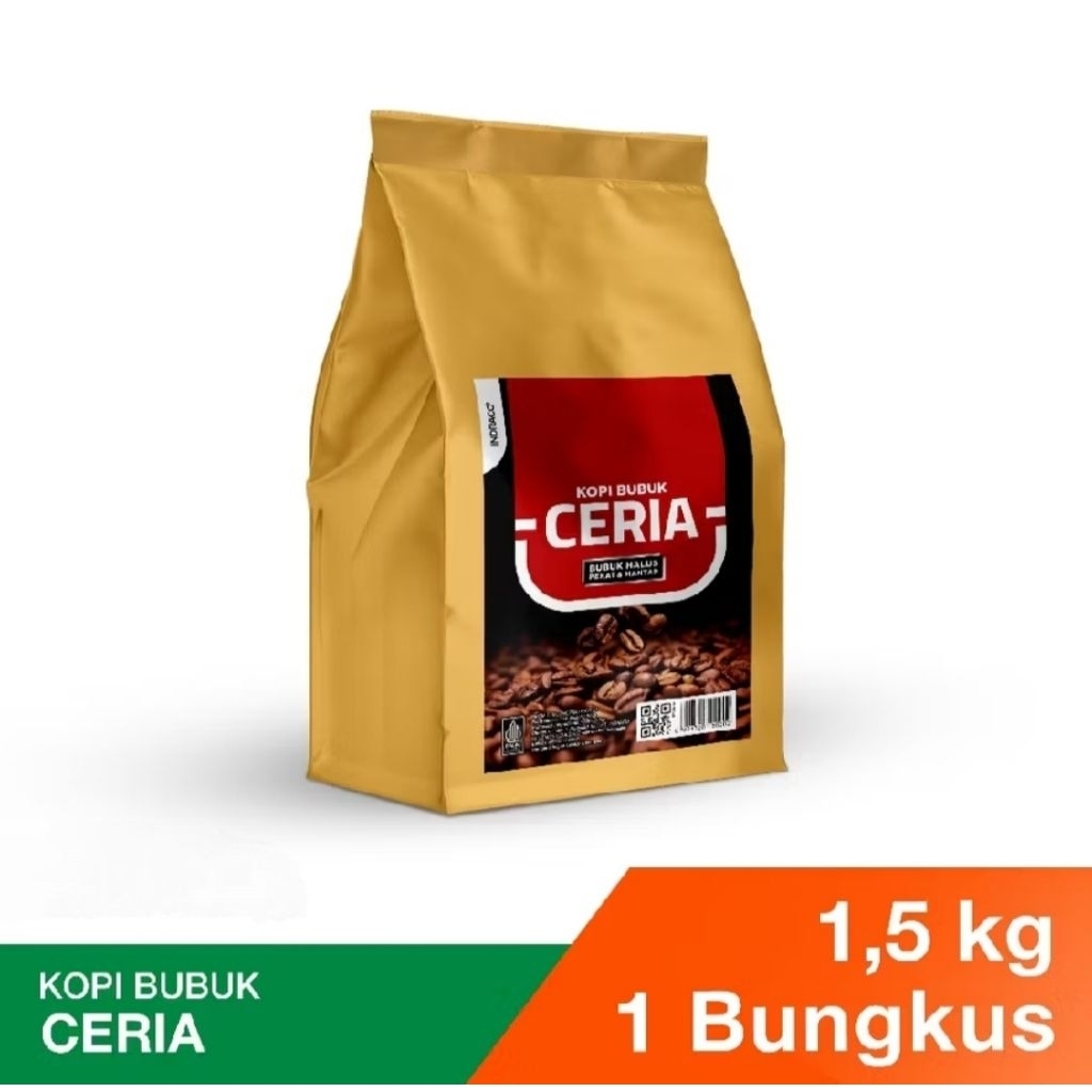 

Kopi Bubuk Halus Ceria 1,5 kg