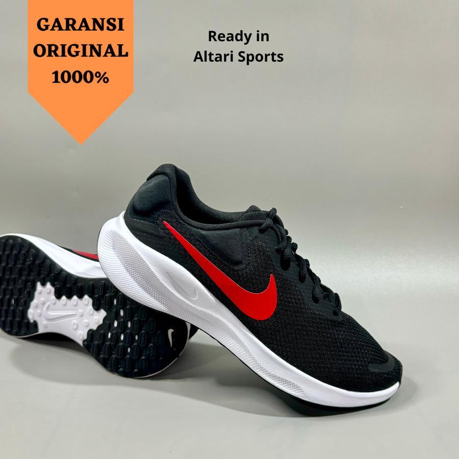 SEPATU LARI PRIA REVOLUTION 7 FB2207 003 ORIGINAL