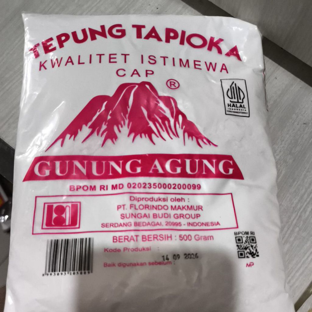 

Tepung Tapioka 500gr