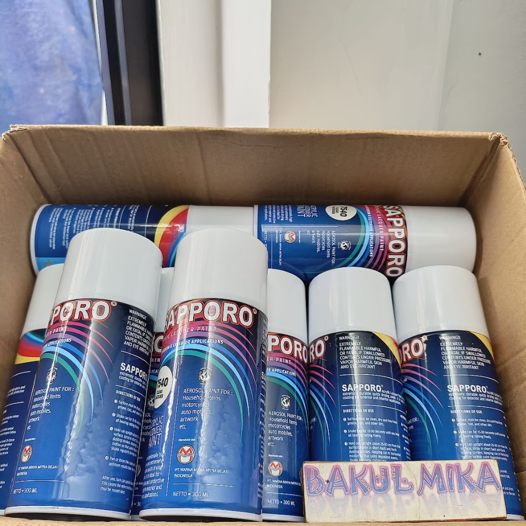 BOTOL KALENG KOSONG BEKAS CAT PILOX MULUS COCOK UNTUK KERAJINAN