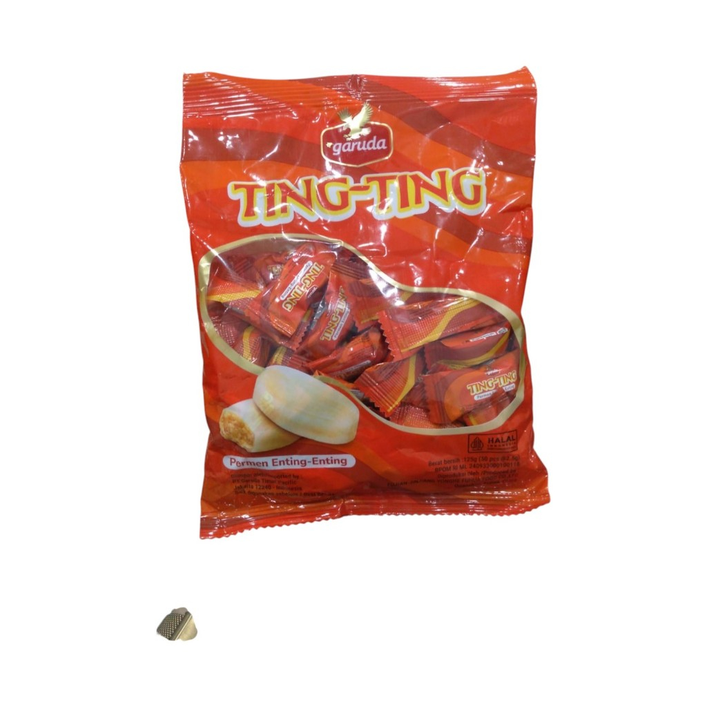 

GARUDA TING-TING 125GR PERMEN KACANG ISI 50PCS