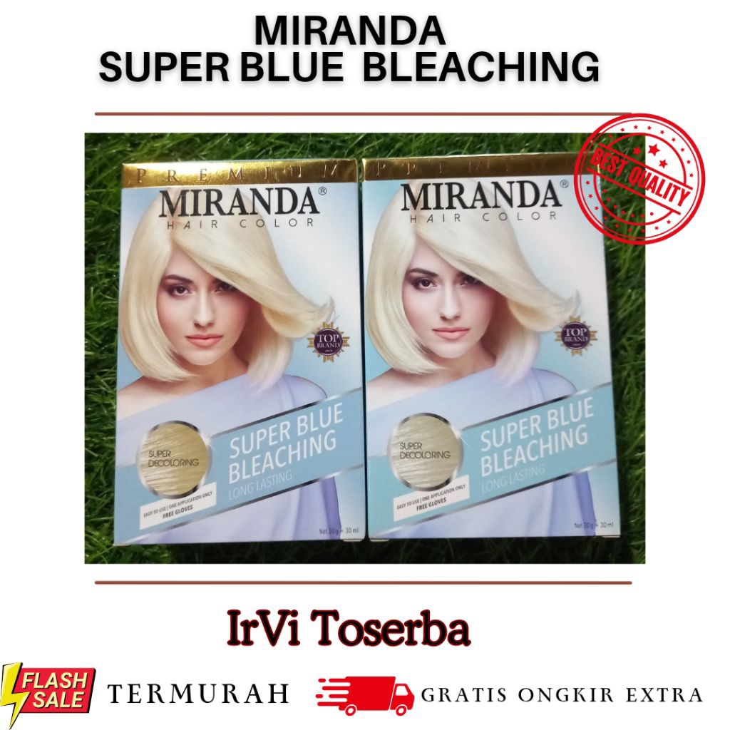 SEMIR RAMBUT MIRANDA SUPER BLUE BLEACHING