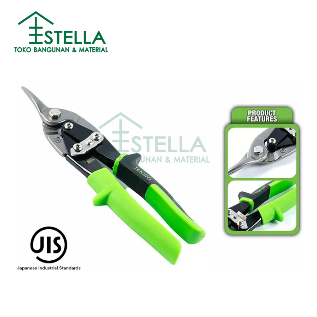 Tekiro Gunting Seng Hollow 10 INCH / Aviation Snips 10inch Original TEKIRO