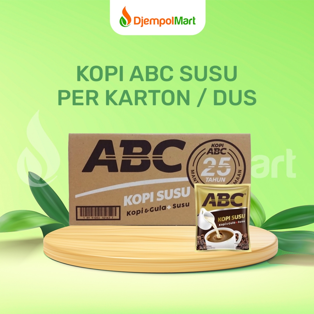 

Kopi ABC Susu - Kopi Susu Per Karton / Dus