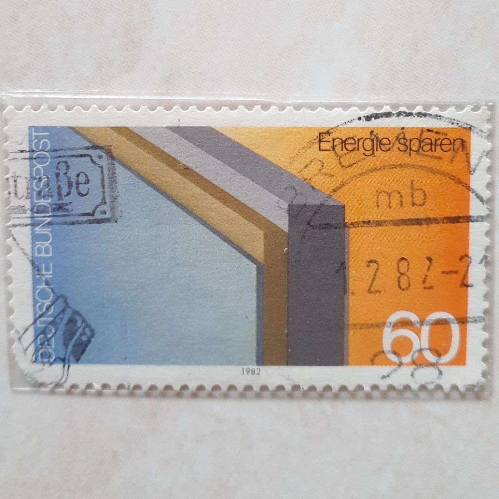 

Perangko Jerman Energy Conservation Tahun 1982