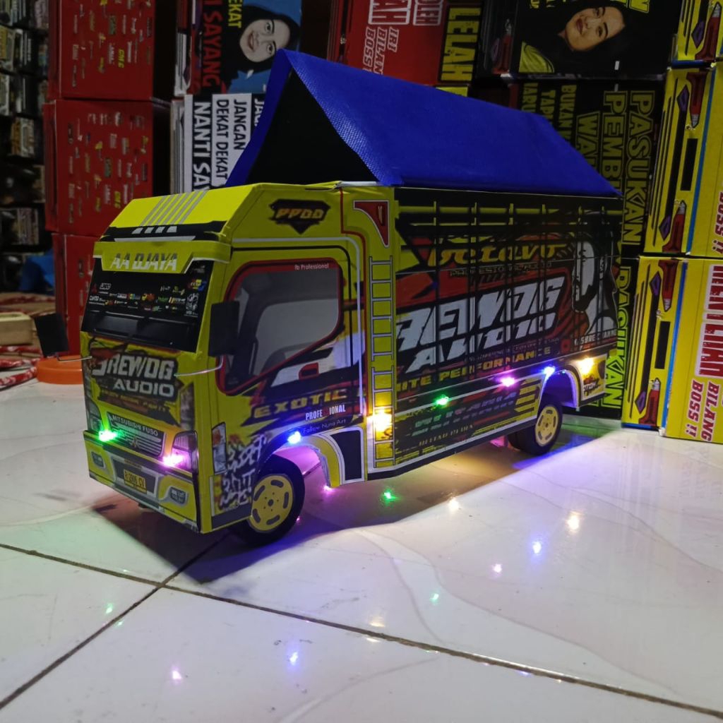 MAINAN TRUK OLENG . MAINAN VIRAL TRUK OLENG BISA OLENG FREE TERPAL MINIATUR TRUK MAINAN MOBIL MOBILA