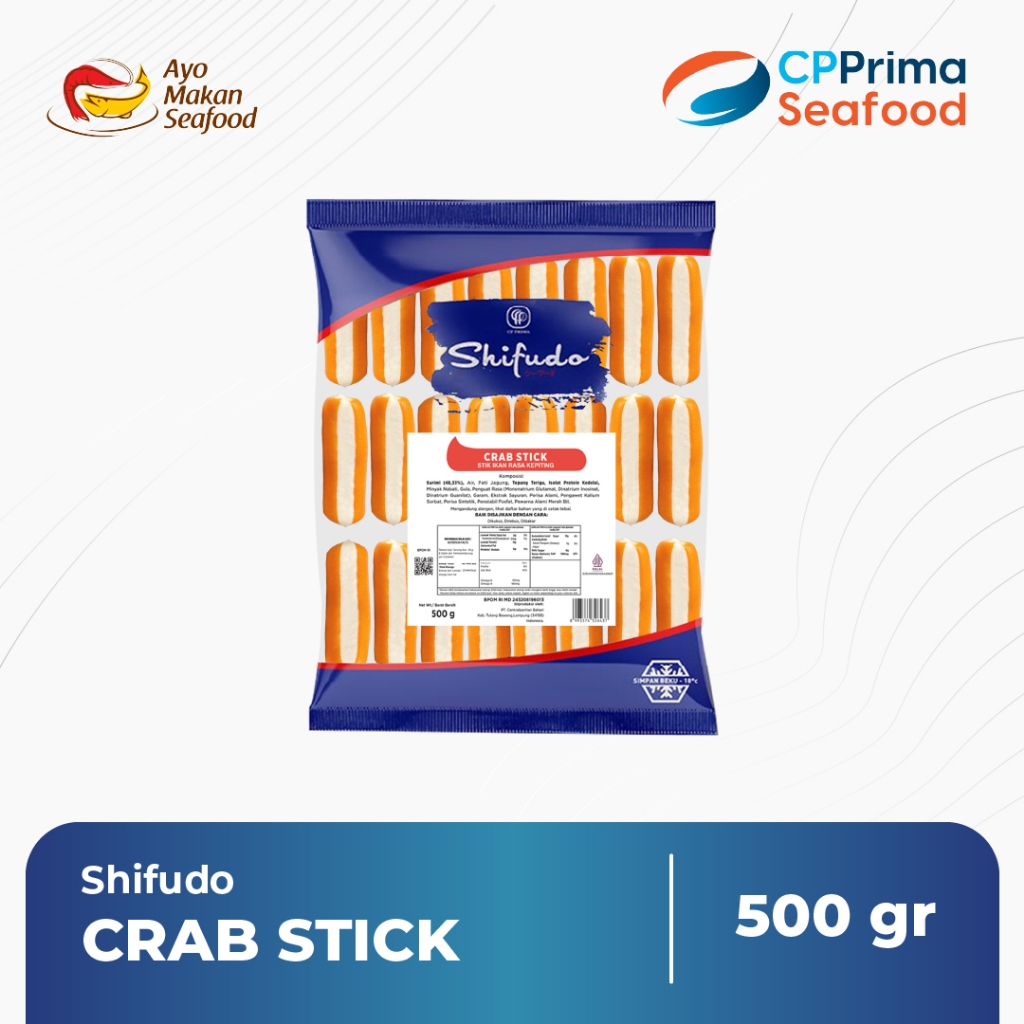 

Shifudo Crab Stick 500gram / Stick Kepiting