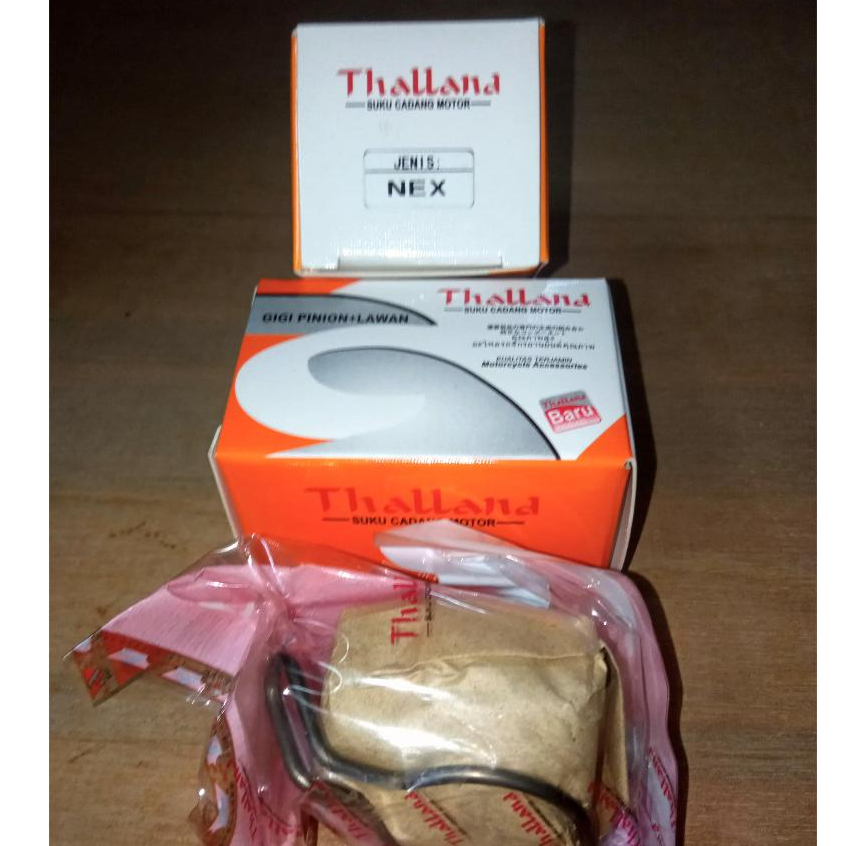 Gigi Selah Gigi Pinion Lawan Pinion Kick Selah Suzuki NEX 110 Karbu/FI Lets Address THALLAND