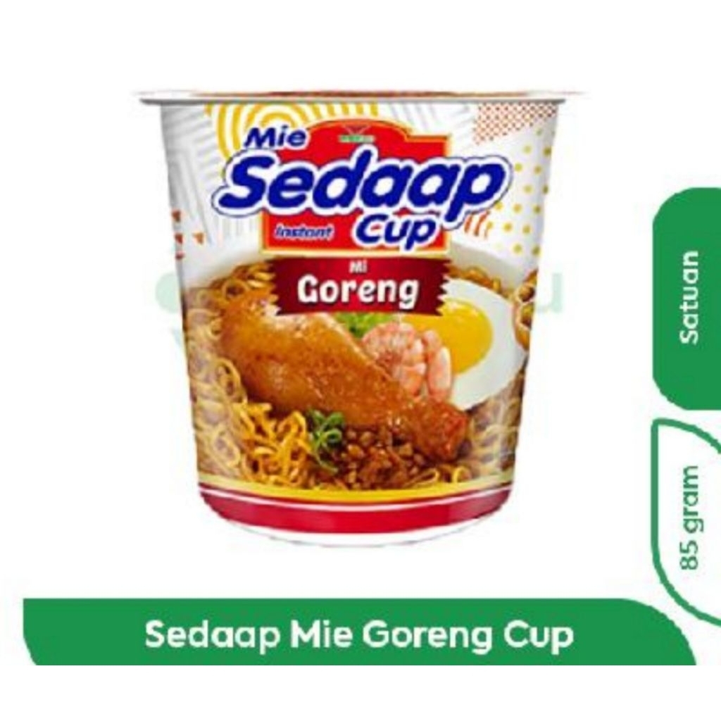 

SEDAAP MI INSTAN GORENG CUP 85gr ( 1 DUS)
