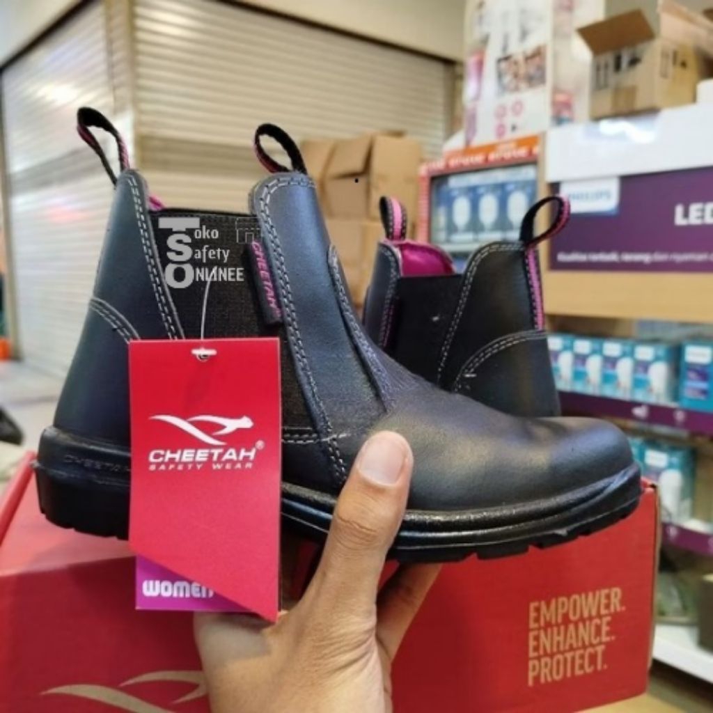 Sepatu Safety Cheetah 4108 H - Safety Shoes Cheetah Original