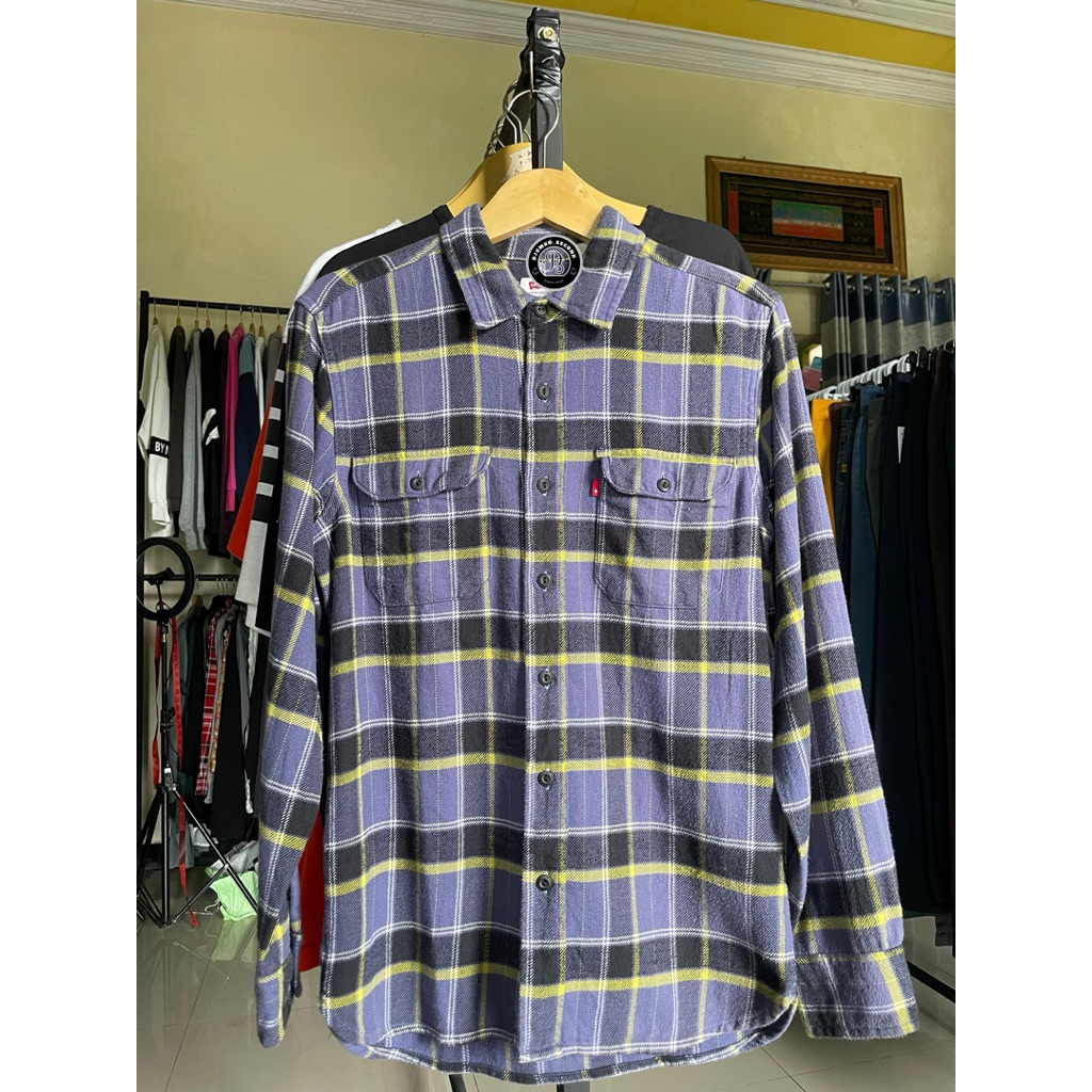 kemeja flanel second brand/original