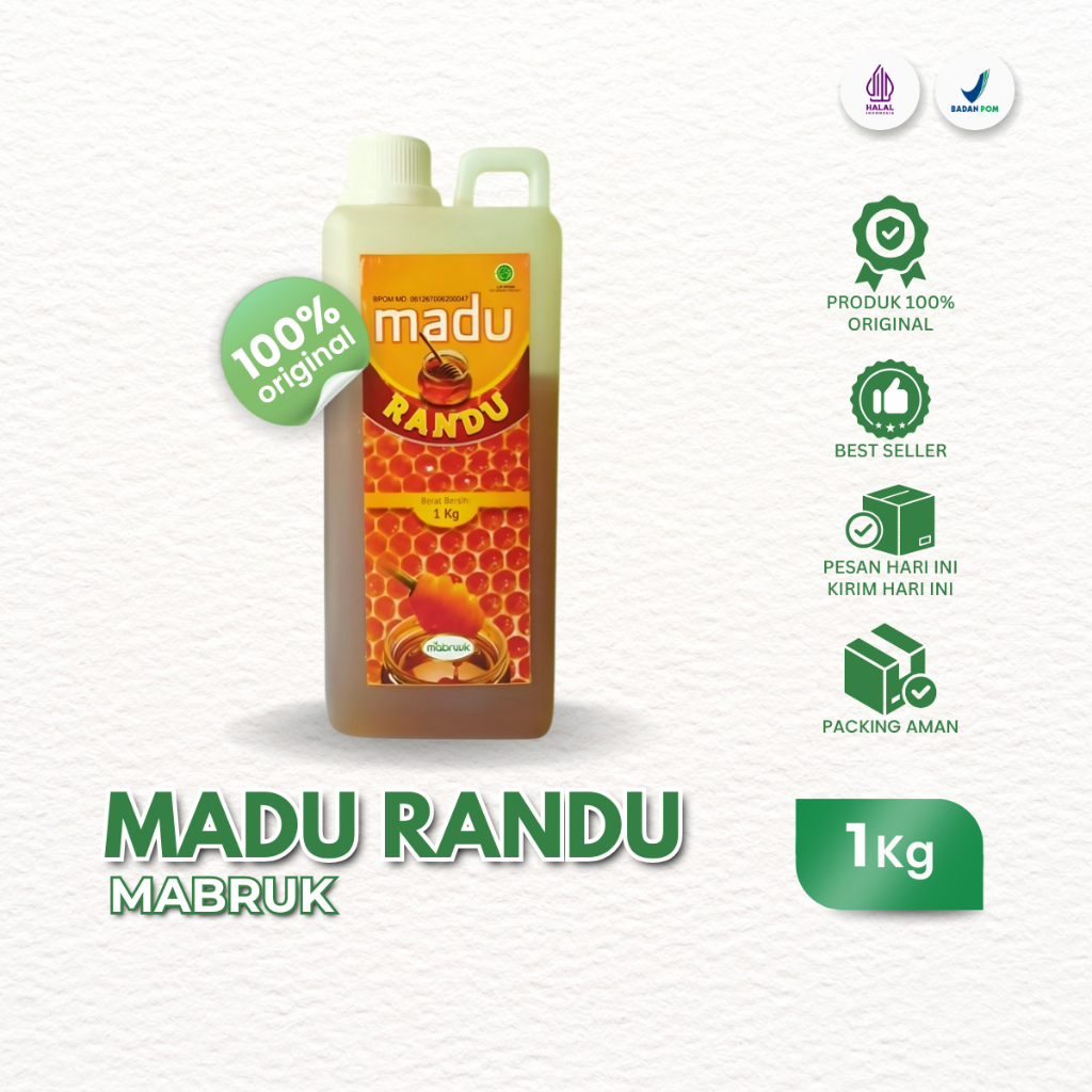 

MADU RANDU MABRUK Murni Asli 100% 1000 gram