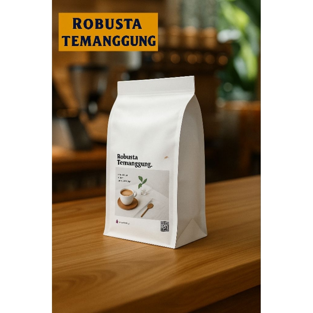 

Kopi robusta temanggung 1 kg medium roast kopi susu full robusta grade 1 ruang seduh coffee roastery