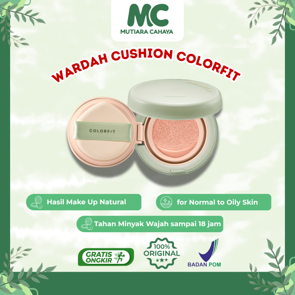 MC Official - Wardah Colorfit 5D Blur Cloud Cushion | Wardah Colorfit Cushion | Cushion Wardah Tahan