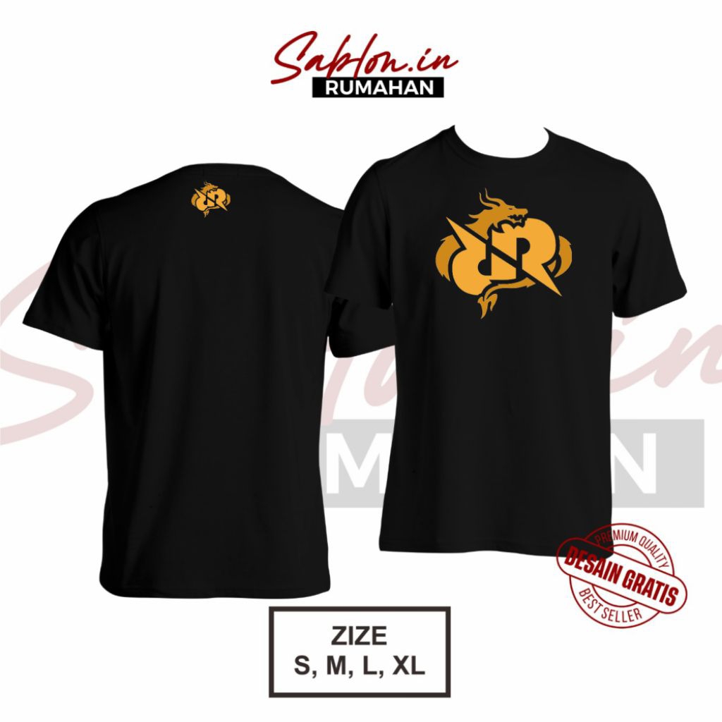 Kaos Terbaru/Kekinian/Logo RRQ keren