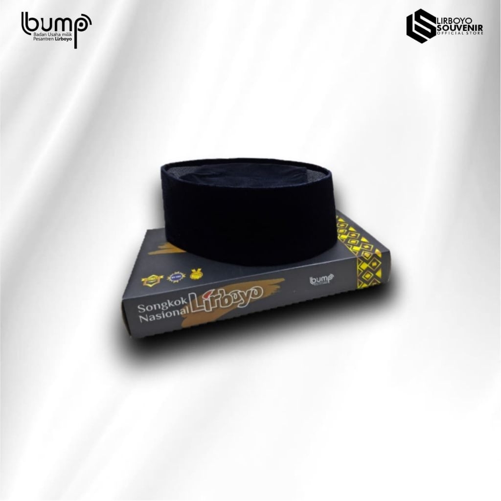 Kopyah / Peci Hitam Lirboyo