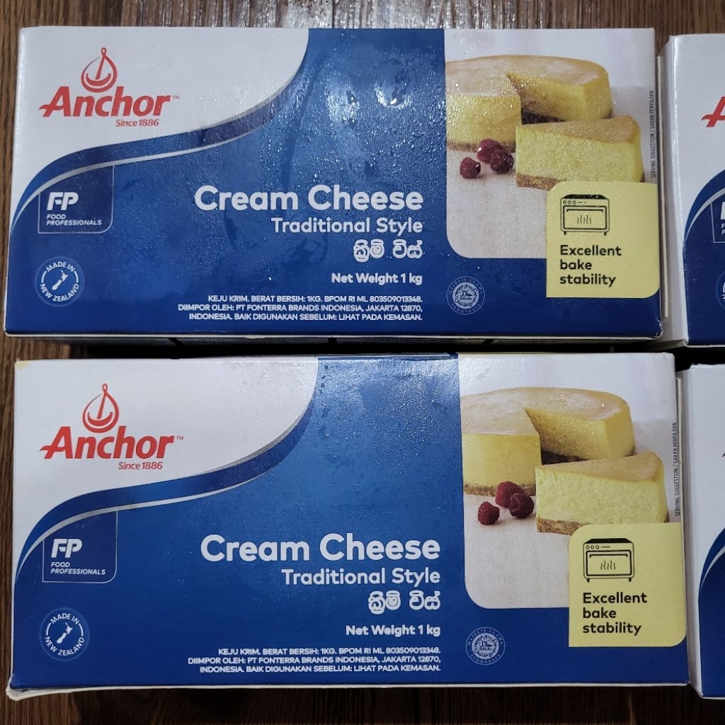 

Promo last stock ANCHOR CREAM CHEESE 1KG
