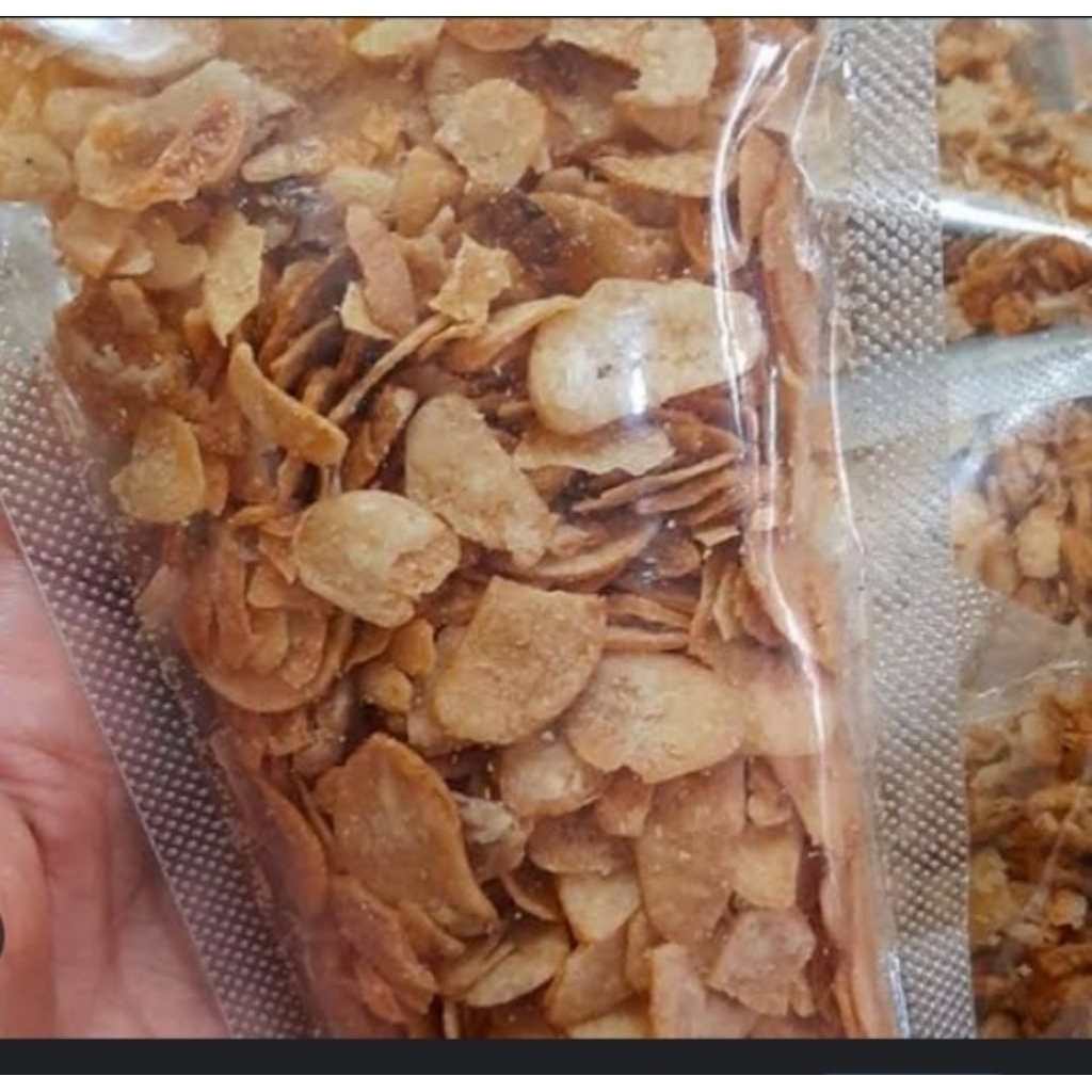 

bawang putih goreng 500grm/original