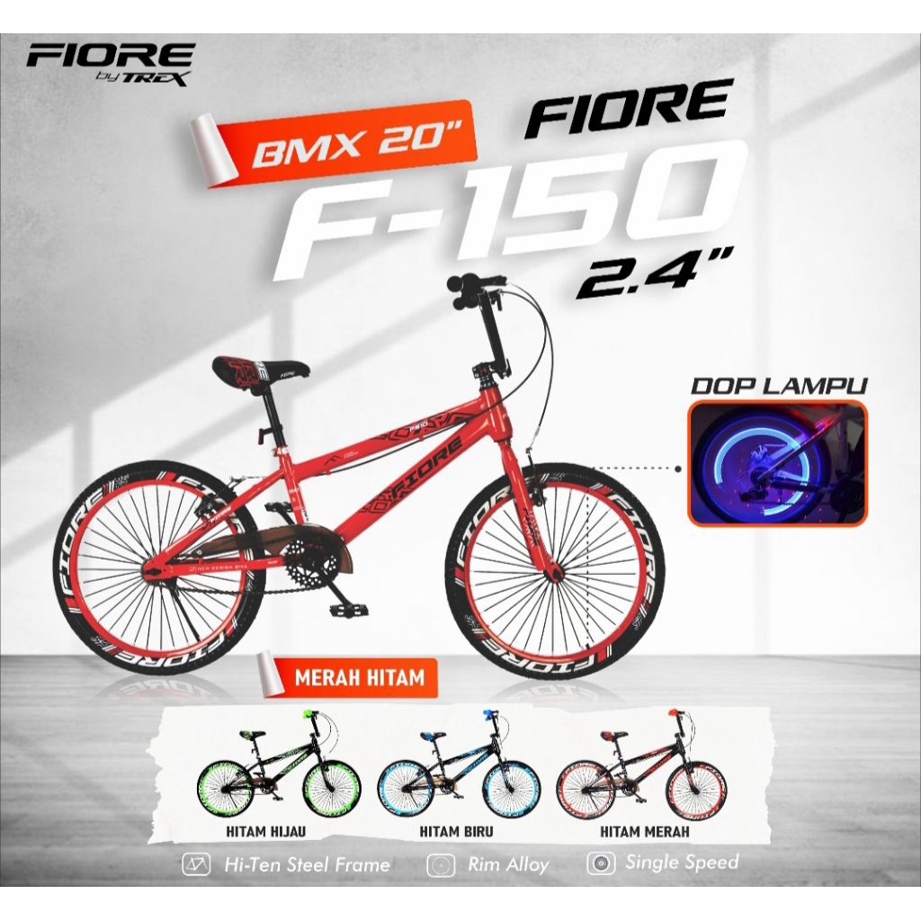 SEPEDA ANAK BMX FIORE (BY TREX) 20 INCH NEW