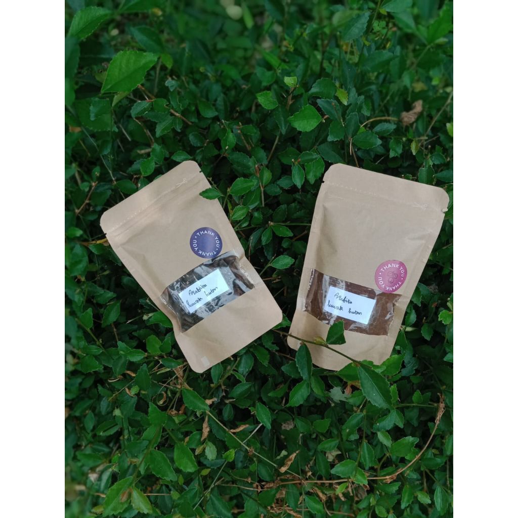 

(SIHWO SHOP) KOPI ARABIKA LUWAK HUTAN | KOPI BUBUK KASAR | 200gr Coffe