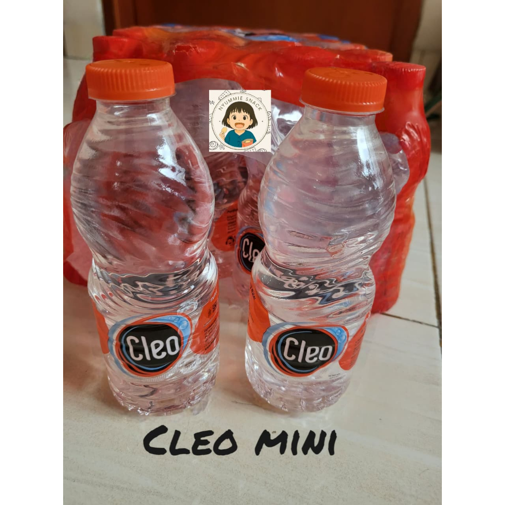 

Cleo Mini 220 ml / 1 krat isi 24 Botol - Nyummie Snack