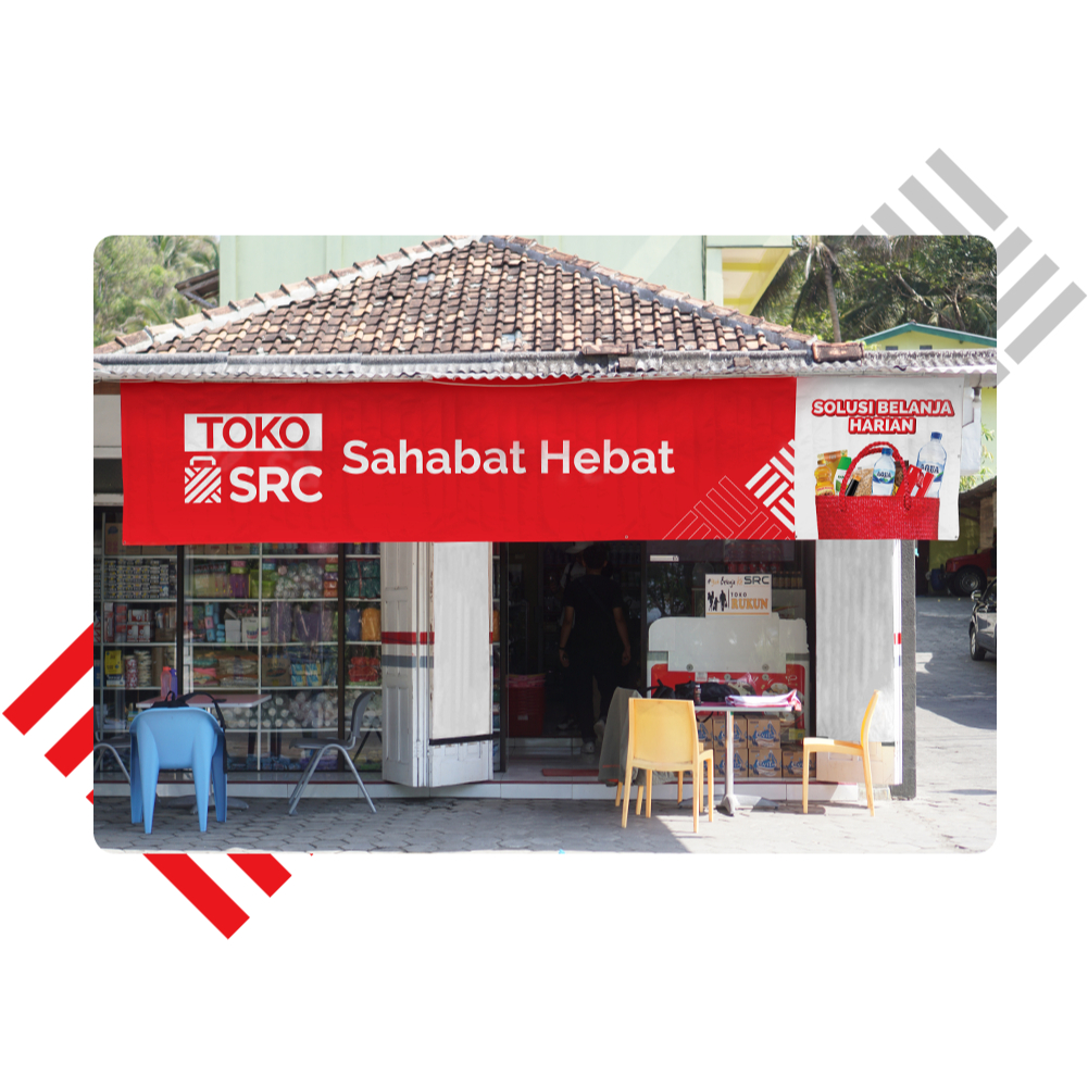 Spanduk Mitra SRC - Toko Kelontong