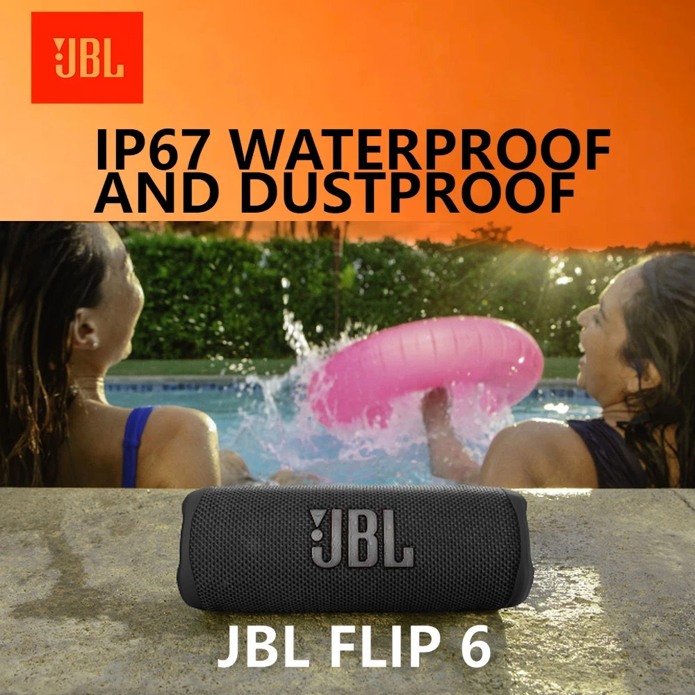 NEW DEALS 100%OriginalJBL Flip 6 Speaker Bluetooth Super Bass JBL Garansi 1 Tahun Powerful Sound