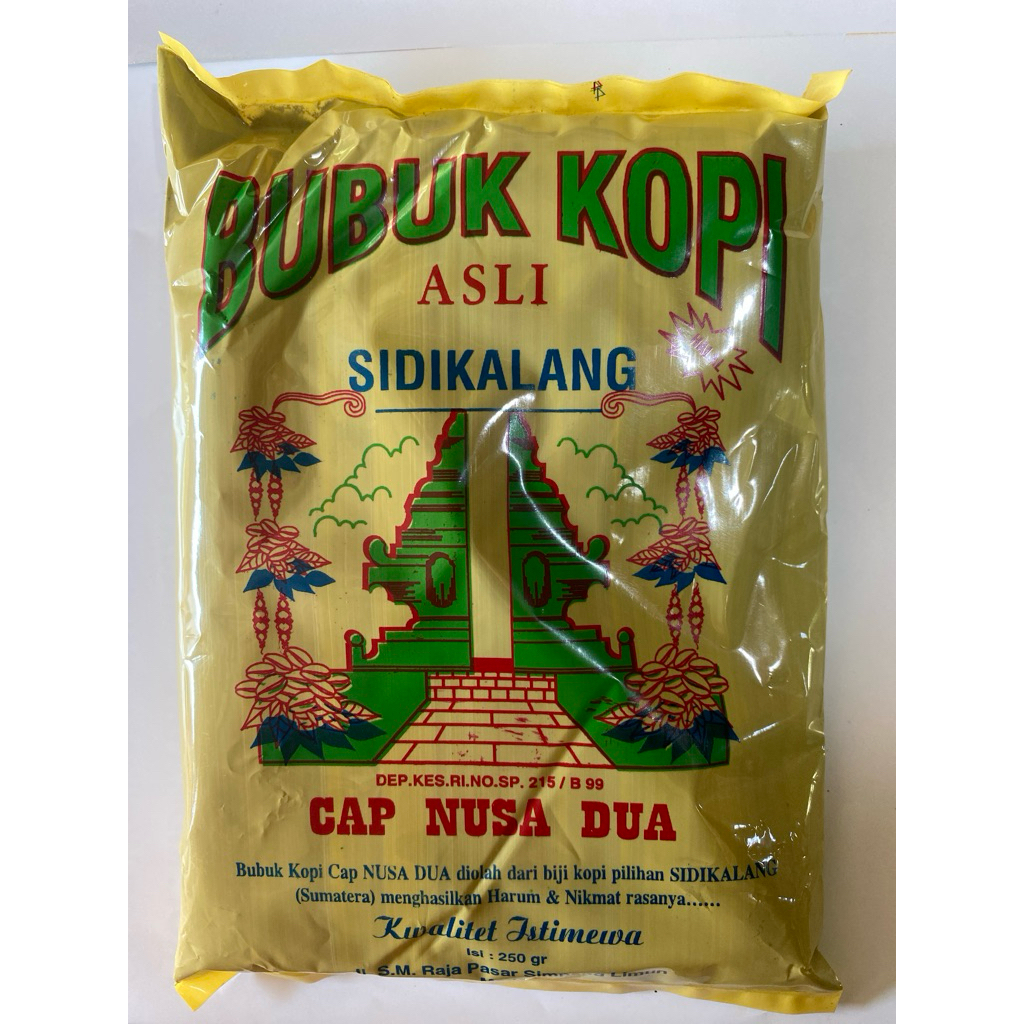 

BUBUK KOPI SIDIKALANG ORIGINAL 250gr