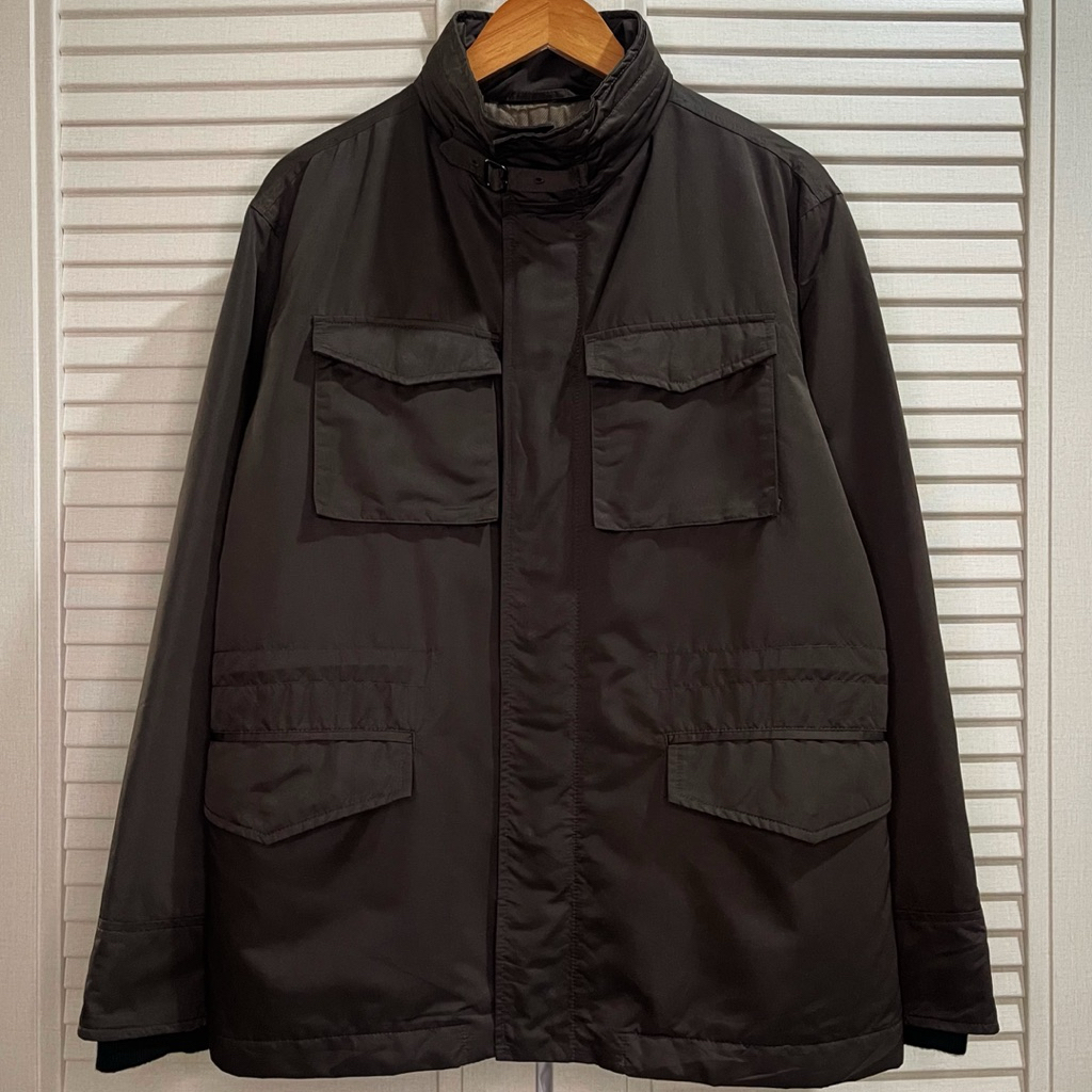 Uniqlo - Uniqlo - Soft Air Tech Field / M65 Blouson / Jacket (Water Repellent) - Brown - Size L