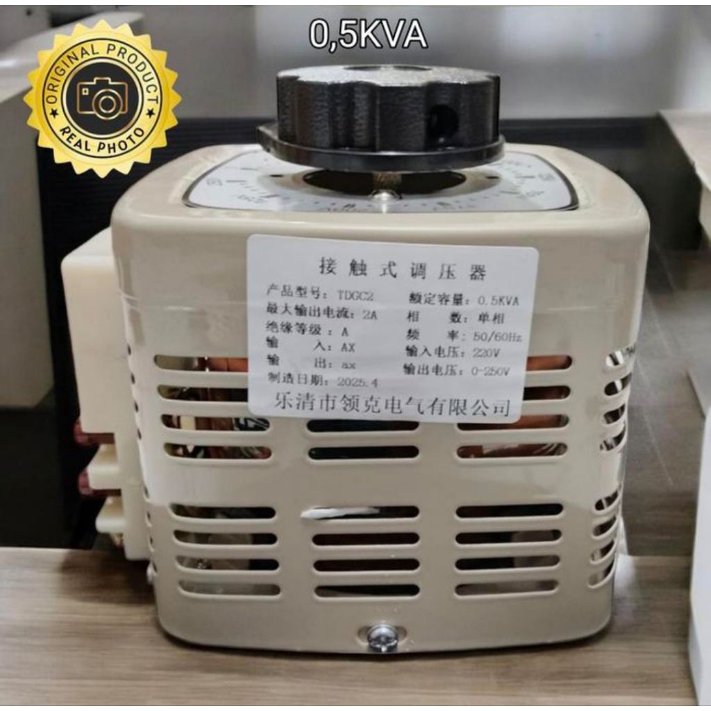 0.5KVA regulator transformer single phase step up Adjustable voltage 0-250v 12A 500W merubah dari 11