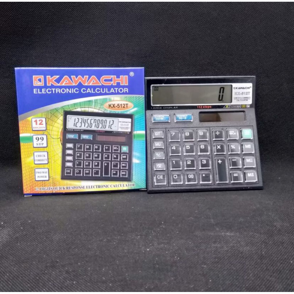 

KAWACHI KALKULATOR KX -12 TERMURAH