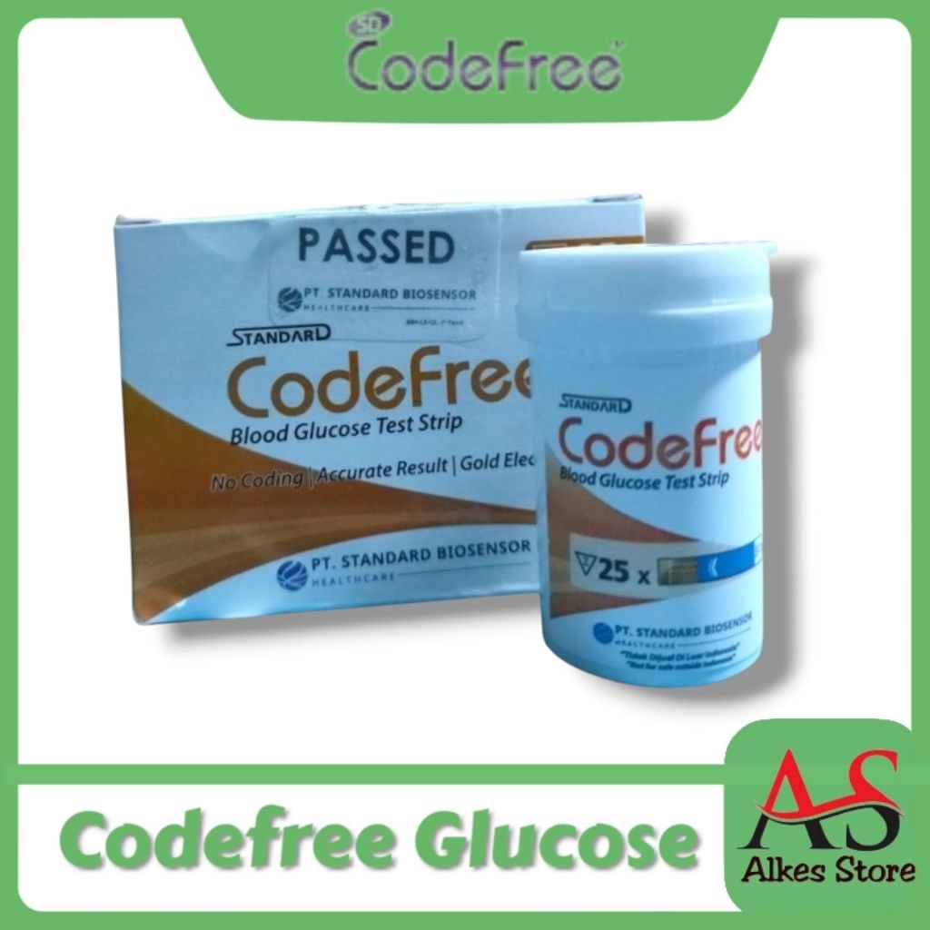 Strip Gula CodeFree SD Biosensor  Codefree SD Biosensor Refill Gula