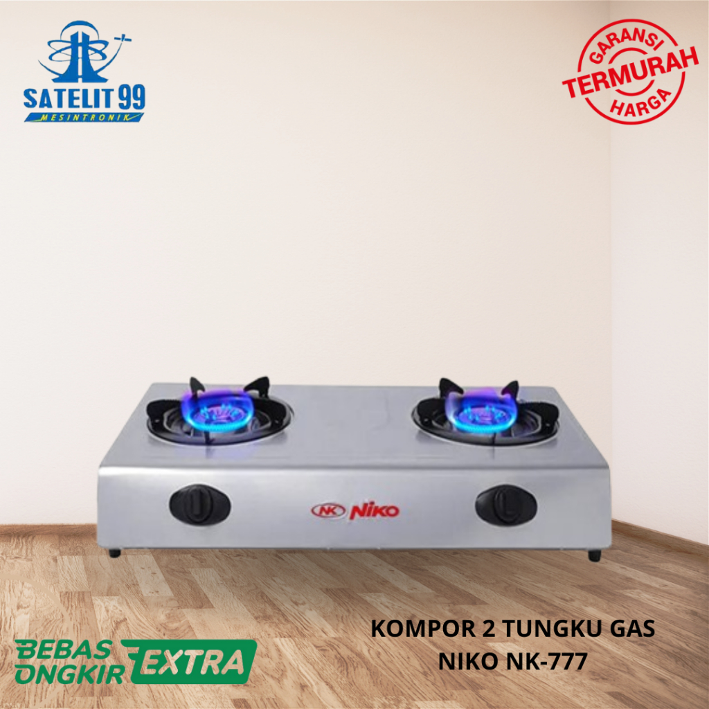 KOMPOR 2 TUNGKU GAS NIKO NK-777