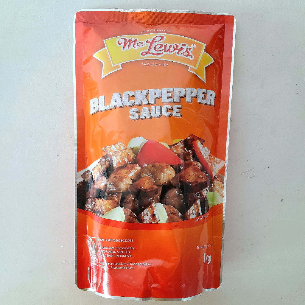 

Mclewis saus blackpepper 1kg