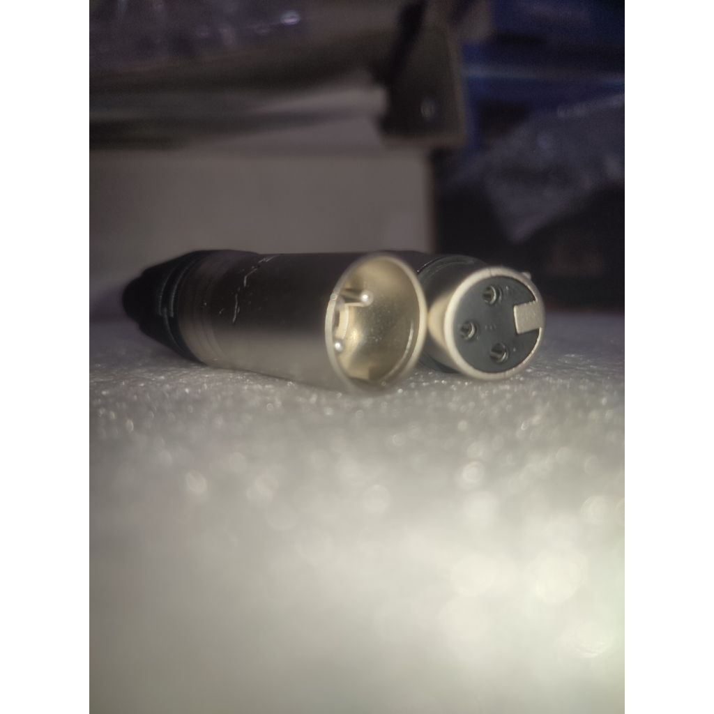 1 Set ( Jack Canon Dan Cover Canon ) / 1 Pasangan Connector XLR BMA / BMA