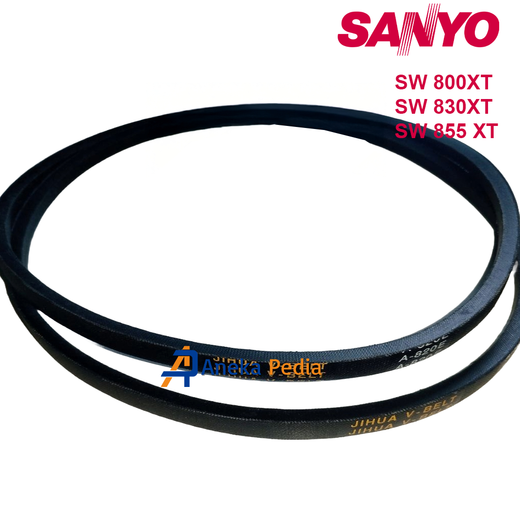 V-BELT A-820E SANYO 8 Kg SW 800XT 830XT 855XT Van Fan Vanbelt Mesin Cuci 2 Tabung SW800XT SW830XT SW