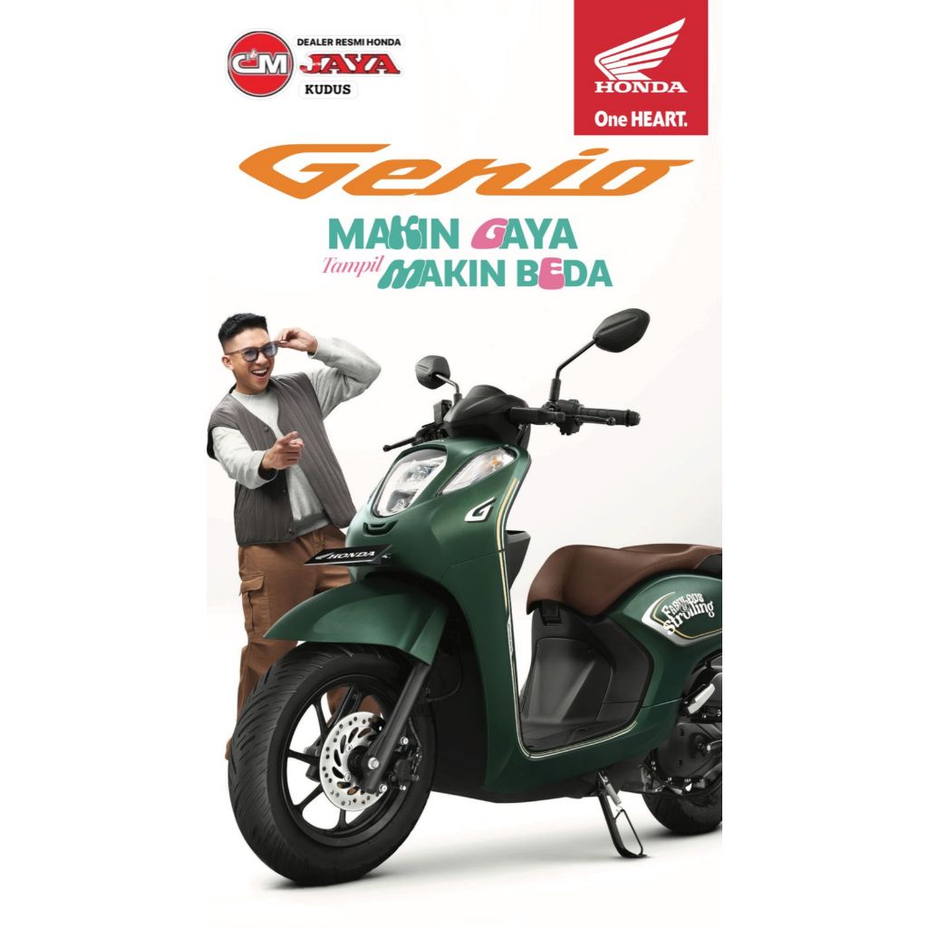 sepeda motor HONDA GENIO CBS ISS